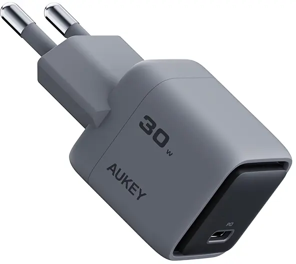 Ун. МЗП Aukey Comet Mini (PA-C1) 30W GaN PD Type-C чорний