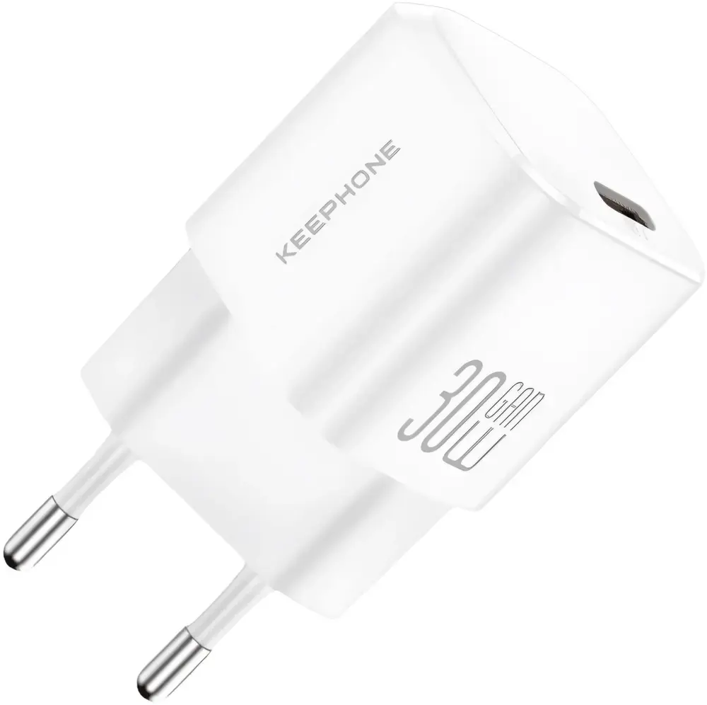 Ун.МЗП Keephone 30W USB-C GaN белый